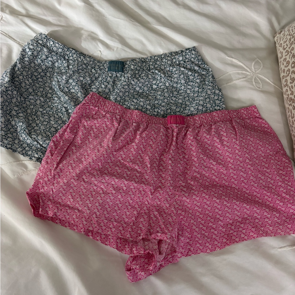 Victoria's Secret Pink Patterned Fabric